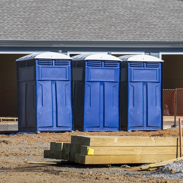 what is the cost difference between standard and deluxe porta potty rentals in Bowers Delaware